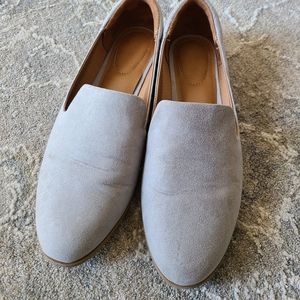 Gray Suede Universal Thread Loafers